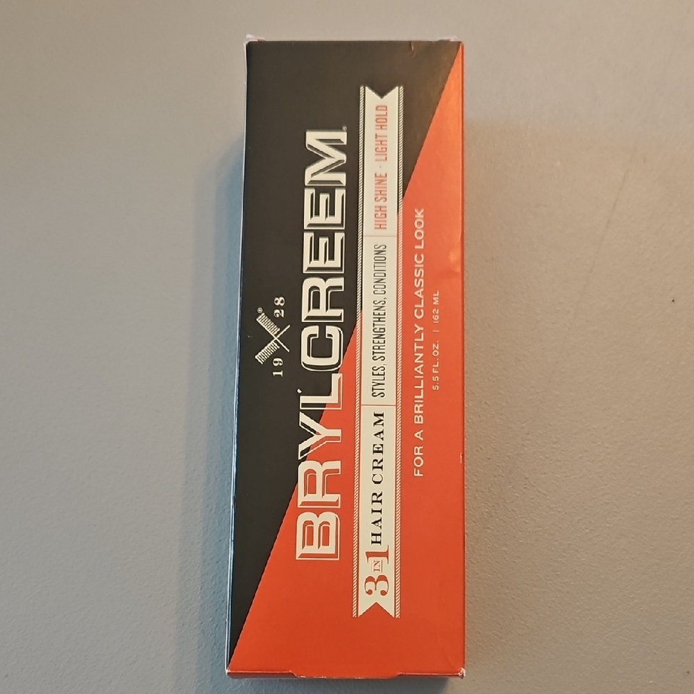 Red and Black Hair Cream